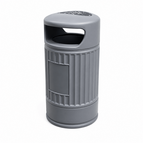 Šiukšliadėžė Mini Classic Bin su pelenine, 70 litrų
